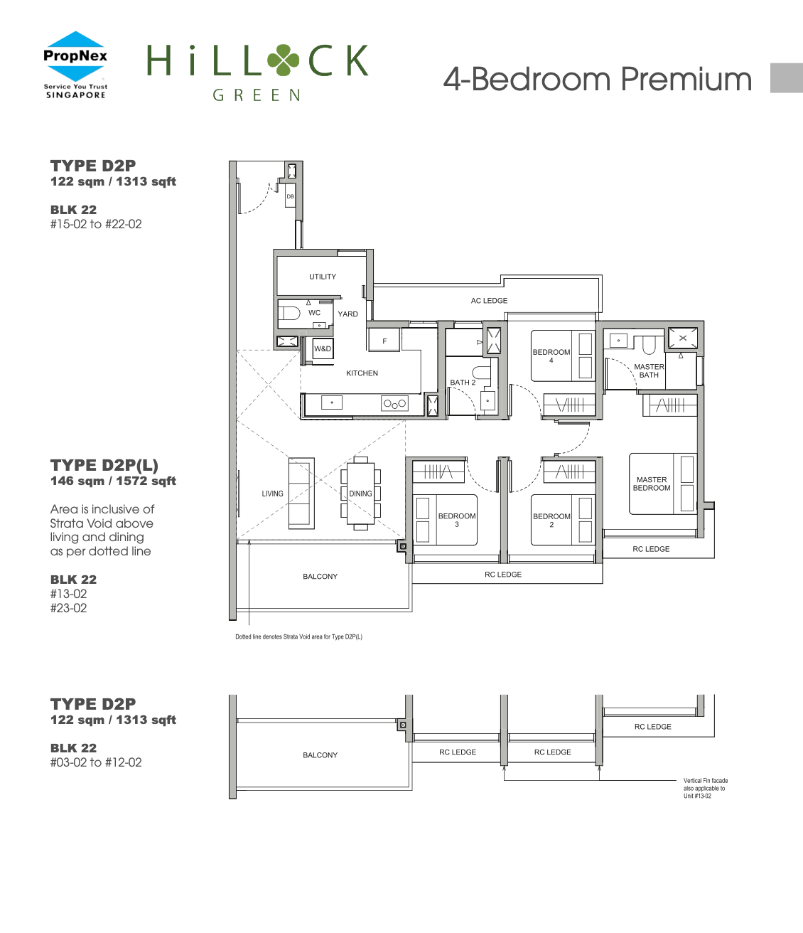 Hillock Green 4 Bedroom Premium Floor Plan